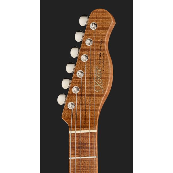 Xotic Guitars XTC-TL Black Top Natural Back