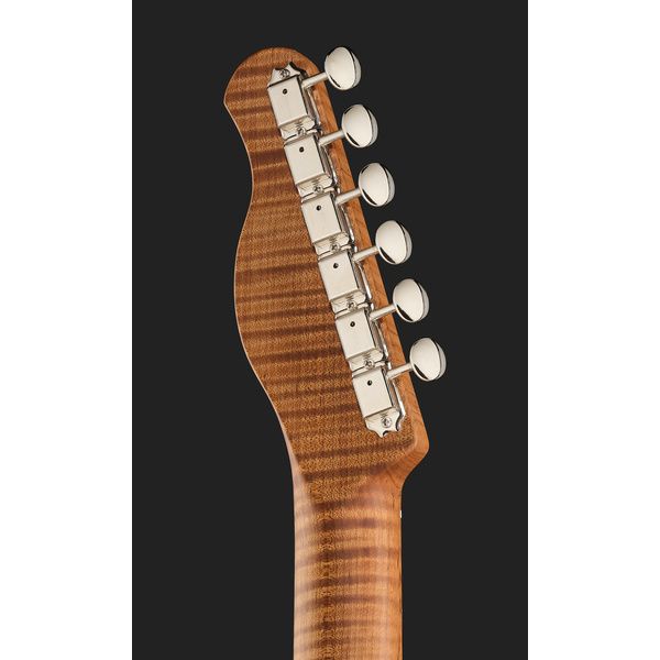 Xotic Guitars XTC-TL Black Top Natural Back