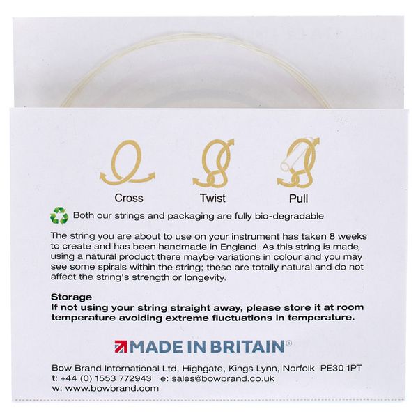 Bow Brand Pedal Nat. Gut 1st A No.5 L