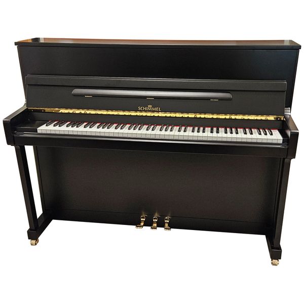 Schimmel Piano used black