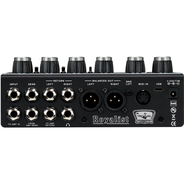 Tone King Royalist MKII Tri-Tube Preamp