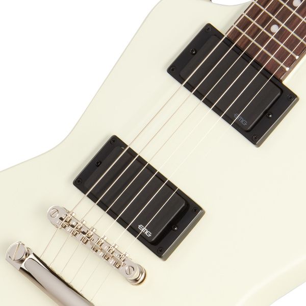 Epiphone Explorer 80s EMG Classic White
