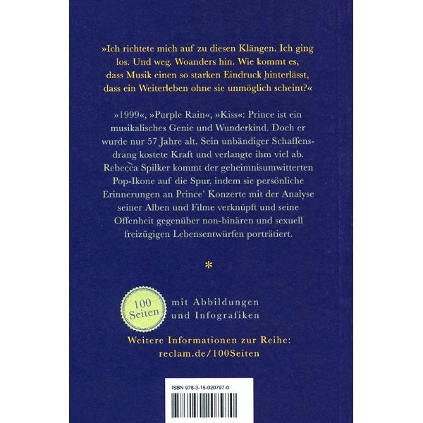 Reclam Verlag 100 Seiten Prince