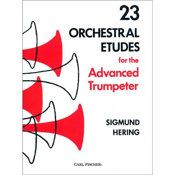Carl Fischer 23 Orchestral Etudes Trumpet