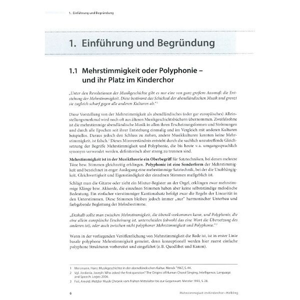 Helbling Verlag Mehrstimmigkeit im Kinderchor
