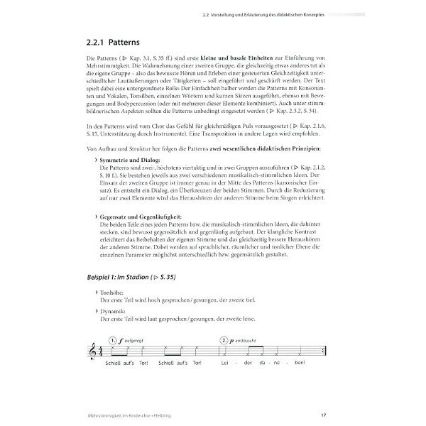 Helbling Verlag Mehrstimmigkeit im Kinderchor