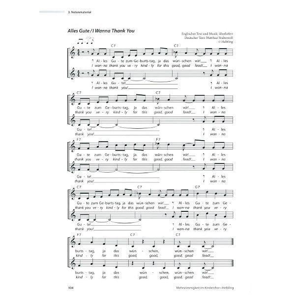 Helbling Verlag Mehrstimmigkeit im Kinderchor