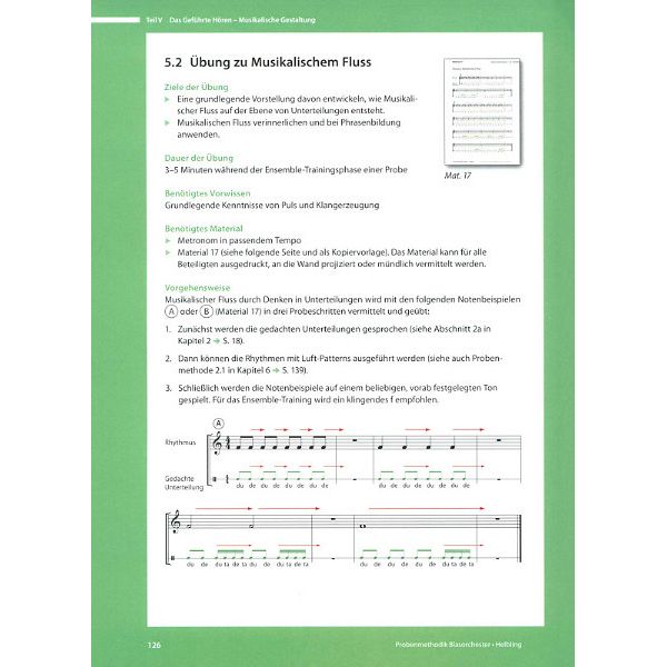 Helbling Verlag Probenmethodik Blasorchester