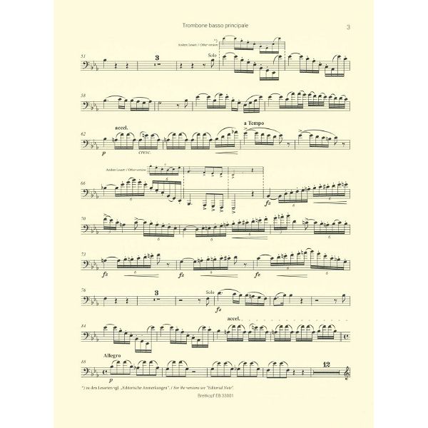 Breitkopf & Härtel Müller Concertino Bassposaune