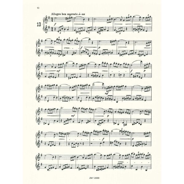 Zimmermann Verlag Flemming Übungsstücke Oboe 1