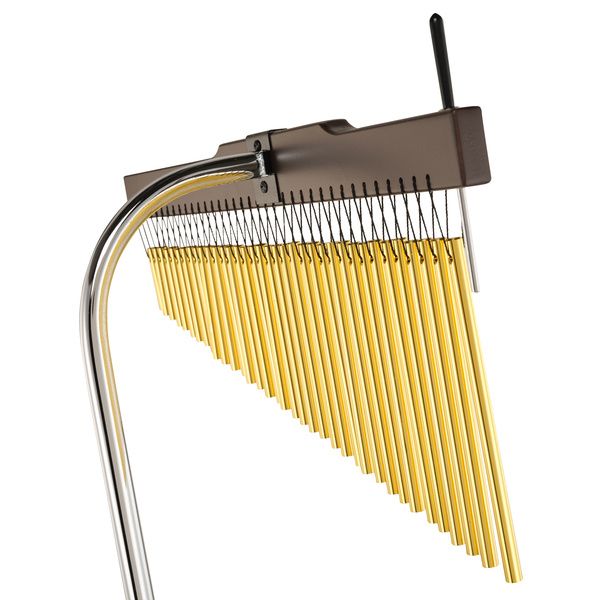 Millenium Solid Bar Chimes Brass/w Stand