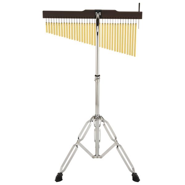 Millenium Solid Bar Chimes Brass/w Stand