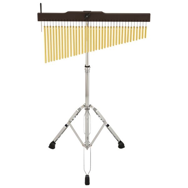 Millenium Solid Bar Chimes Brass/w Stand