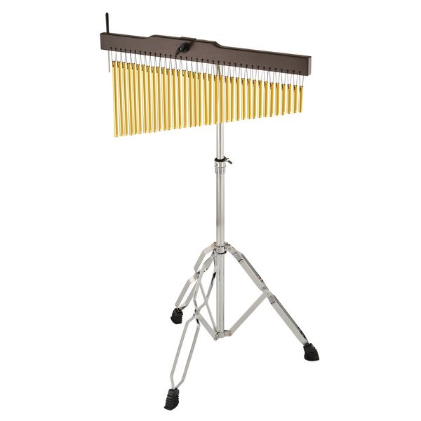 Millenium Solid Bar Chimes Brass/w Stand