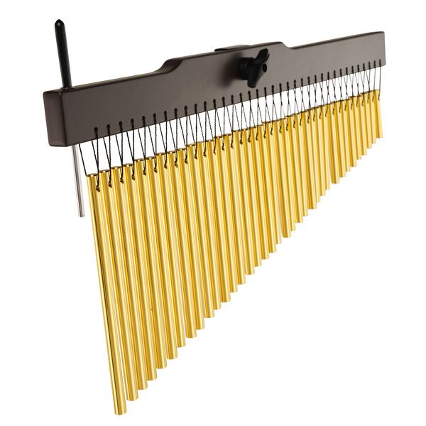 Millenium Solid Bar Chimes Brass/w Stand