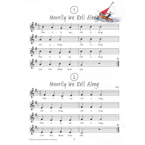 Holzschuh Verlag Meine ersten Flötentöne 2