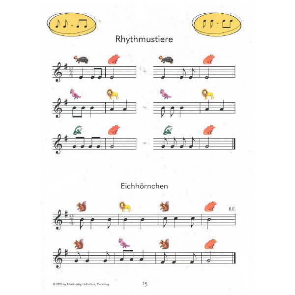 Holzschuh Verlag Meine ersten Flötentöne 2