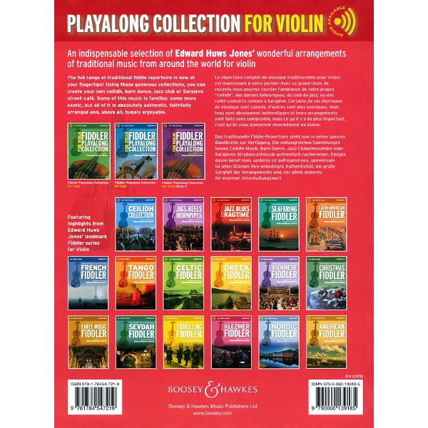 Boosey & Hawkes Fiddler Playalong Collection 1