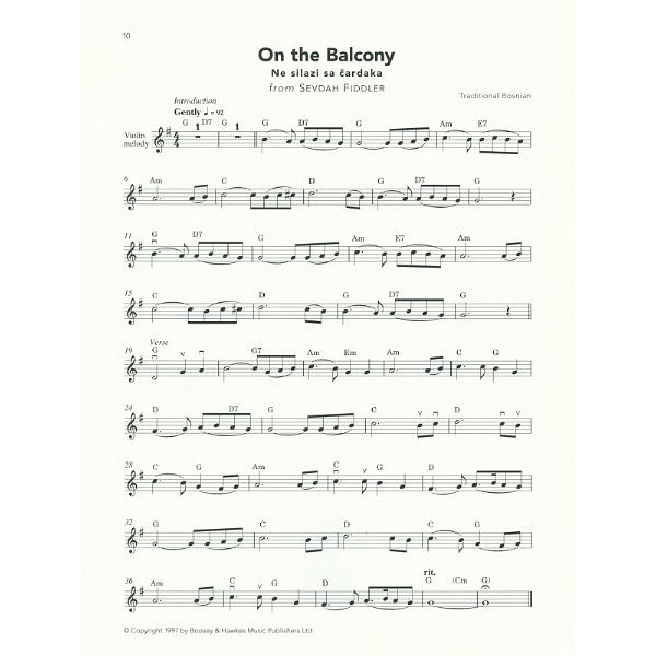 Boosey & Hawkes Fiddler Playalong Collection 2