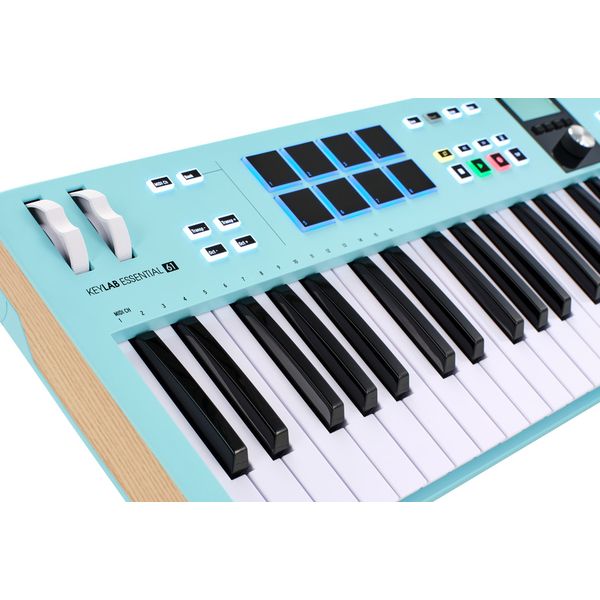 Arturia KeyLab Ess. 61 Mk3 Aquamarine