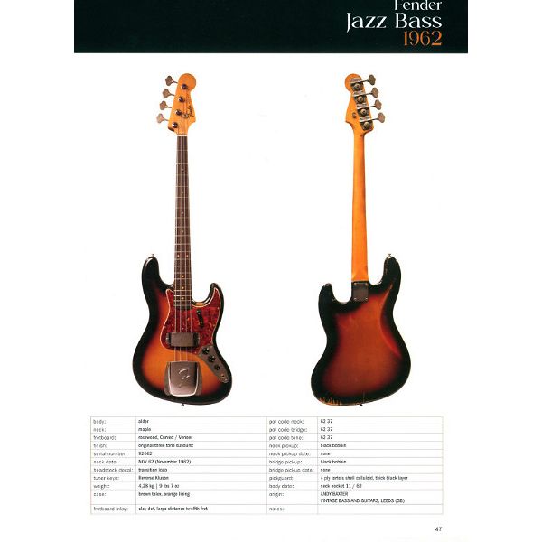 J.Schwienbacher The J-Bass Collection 1960-74