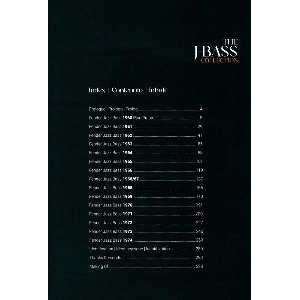 J.Schwienbacher The J-Bass Collection 1960-74