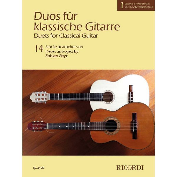 Ricordi Duos für klassische Gitarre 1