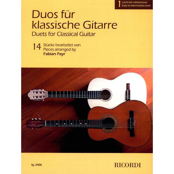 Ricordi Duos für klassische Gitarre 1