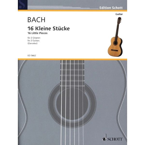 Schott Bach 16 Kleine Stücke