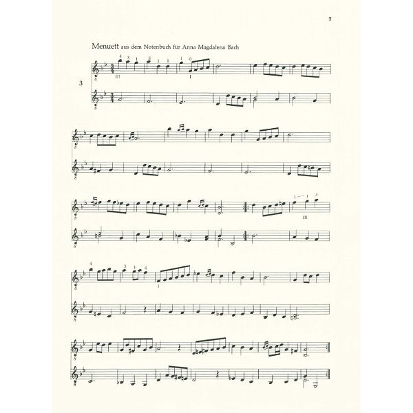 Schott Bach 16 Kleine Stücke