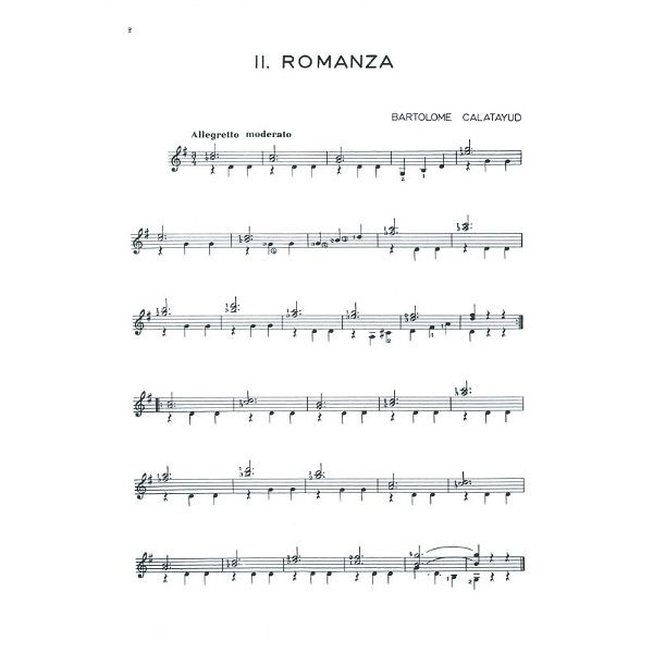 Union Musical Ediciones Calatayud Cuatro Piezas