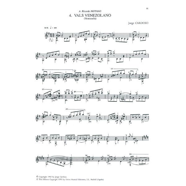 Union Musical Ediciones 24 Piezas Sudamericanas