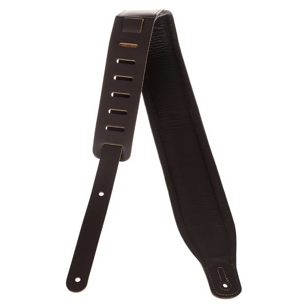 Levys Amped Leather 3" DBR