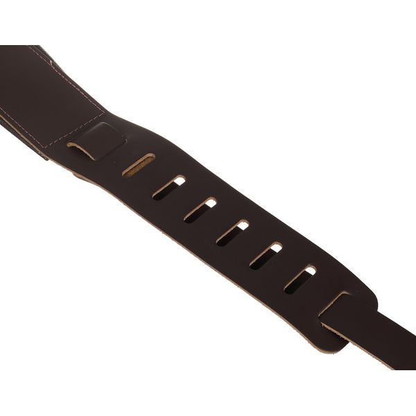 Levys Amped Leather 3" DBR
