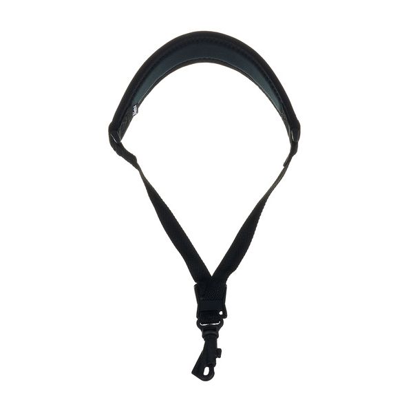 Levys Amped Leather 3" WH/BK