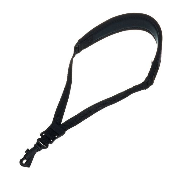 Levys Amped Leather 3" WH/BK