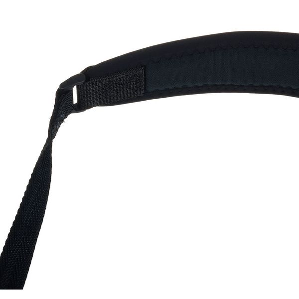 Levys Amped Leather 3" WH/BK