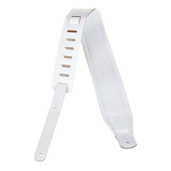Levys Amped Leather 3" WH