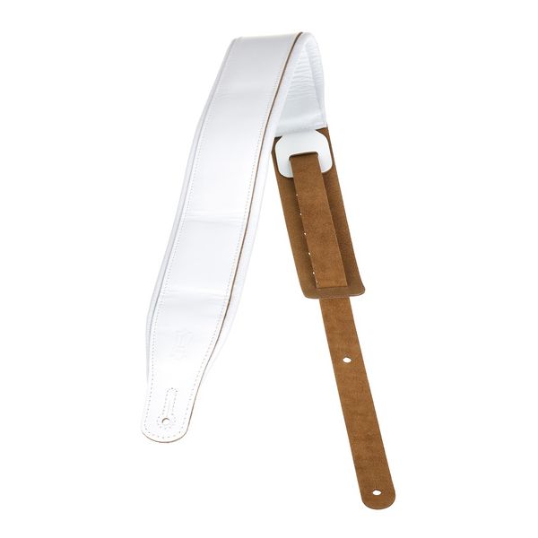 Levys Amped Leather 3" WH