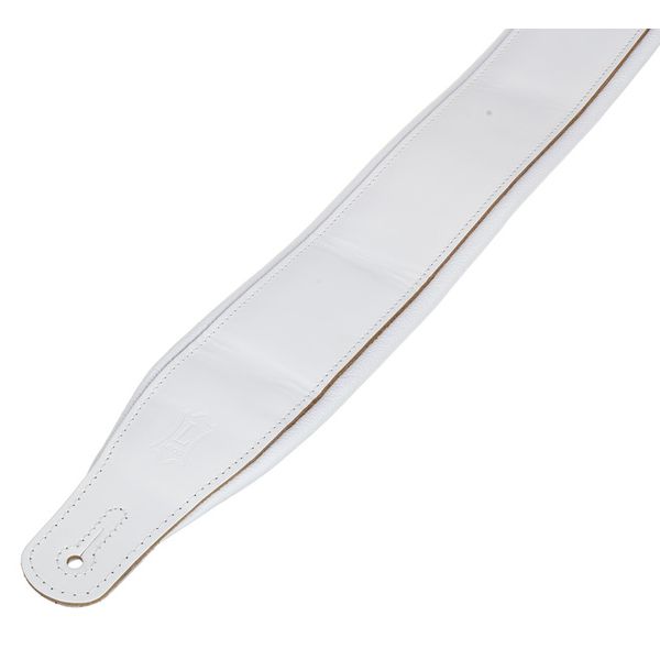 Levys Amped Leather 3" WH