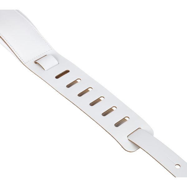 Levys Amped Leather 3" WH