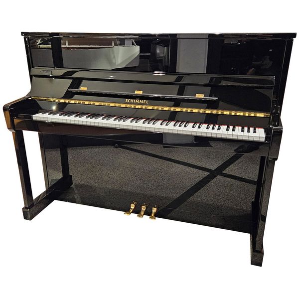 Schimmel Piano used black