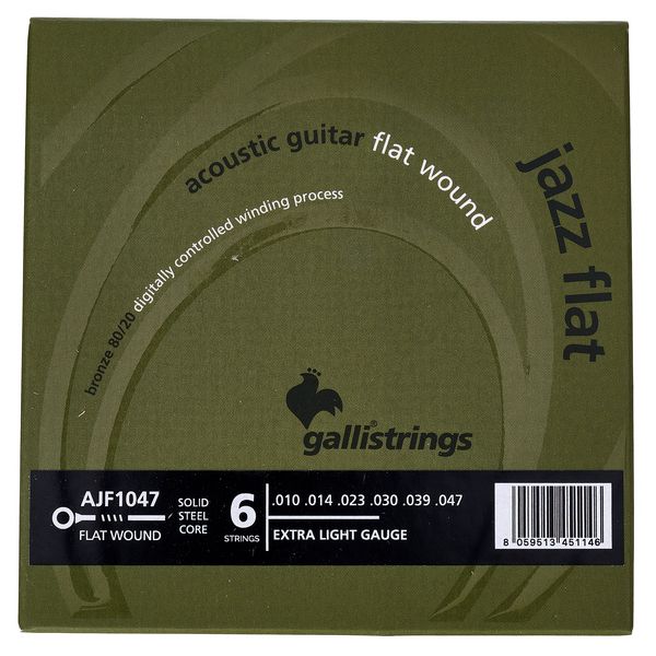 Galli Strings AJF1047 Acoustic Guitar Str.