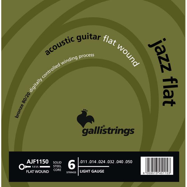 Galli Strings AJF1150 Acoustic Guitar Str.