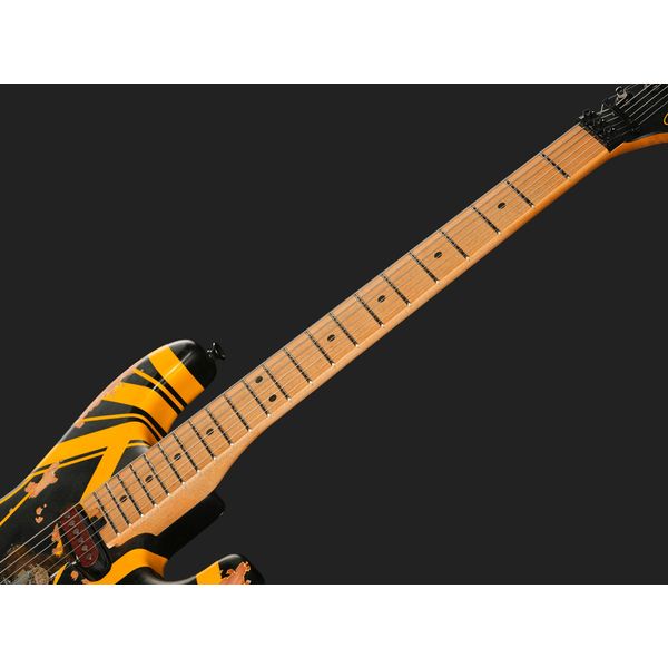 Evh Frankie Striped MN Relic B/Y