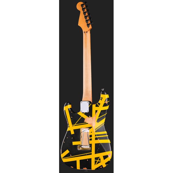 Evh Frankie Striped MN Relic B/Y