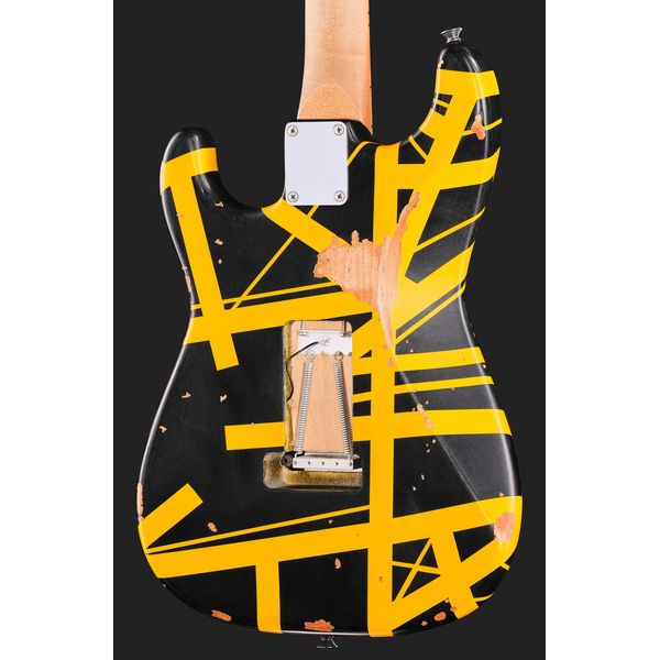 Evh Frankie Striped MN Relic B/Y