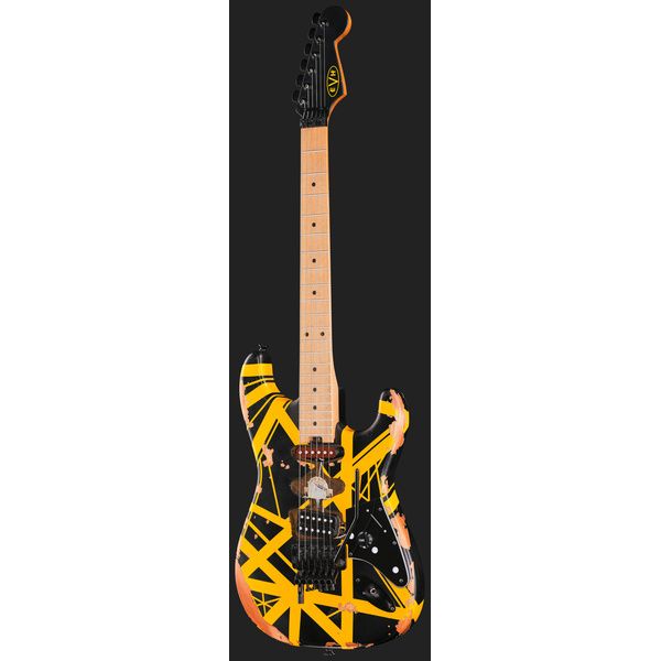 Evh Frankie Striped MN Relic B/Y