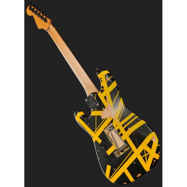 Evh Frankie Striped MN Relic B/Y