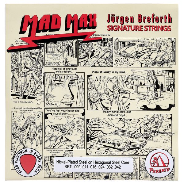 Pyramid Comic Mad Max Breforth Strings
